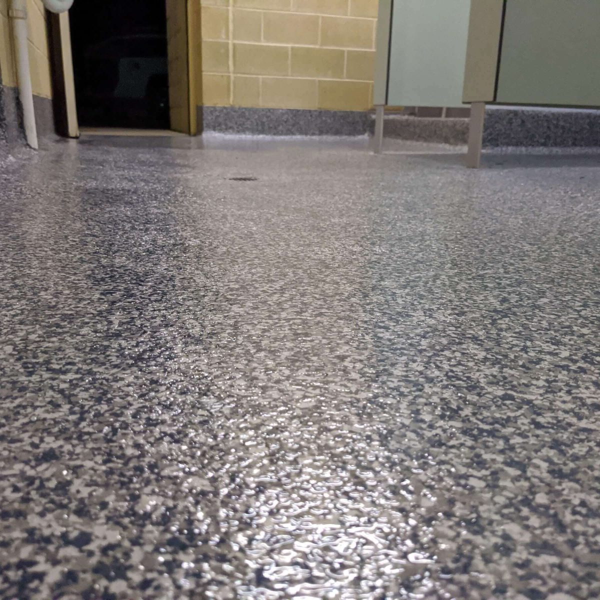 Epoxy Flooring In Bathroom